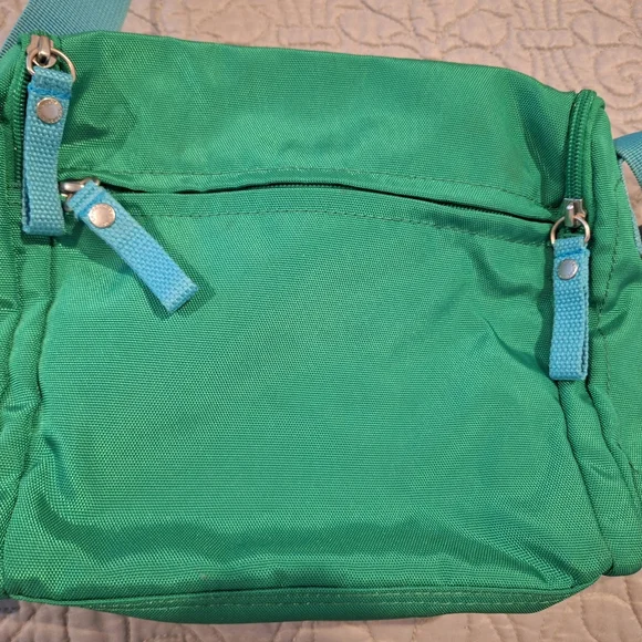 George Gina Lucy junior postman Green/blue Crossbody Bag - Picture 5 of 7
